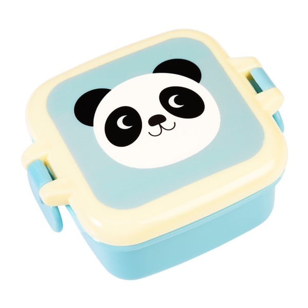 Modrý svačinový box Rex London Miko the Panda