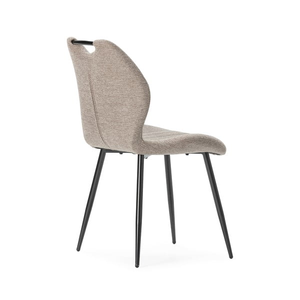 Světle hnědé jídelní židle v sadě 4 ks Muli – Marckeric-image-4