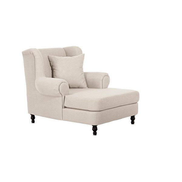 Krémové křeslo ušák Max Winzer Mareille Cream-image-3