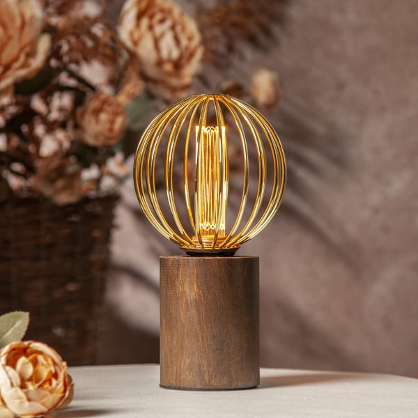 Teplá LED dekorativní stmívatelná žárovka E27, 4 W Soft Glow – Star Trading-image-1