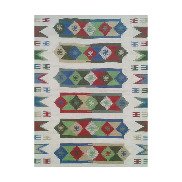 Vlněný koberec Kilim no. 192, 120x180 cm