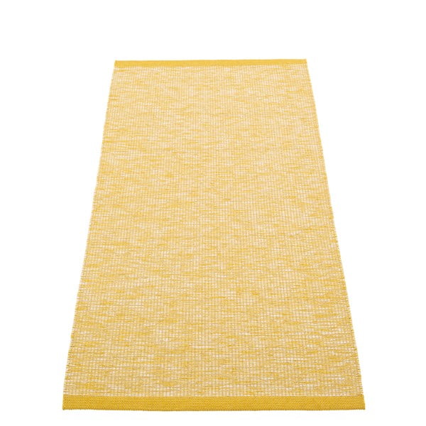 Vnitřní a venkovní běhoun v hořčicové barvě 70x150 cm Sam Mustard – Pappelina