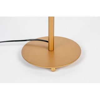 Stolní lampa ve zlaté barvě White Label Lena
