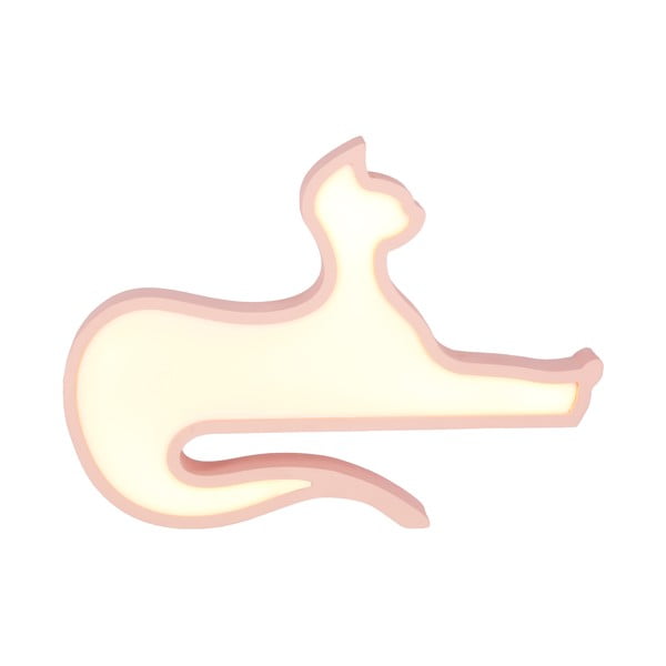 Růžová dětská lampička Cat – Candellux Lighting-image-2