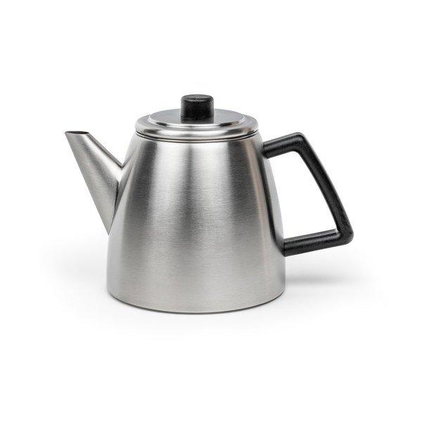 Konvice na čaj z nerezové oceli se sítkem ve stříbrné barvě 1,1 l Duet Odense – Bredemeijer