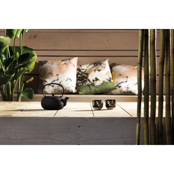 Černá porcelánovo-litinová čajová souprava Sichuan – Bredemeijer-image-3