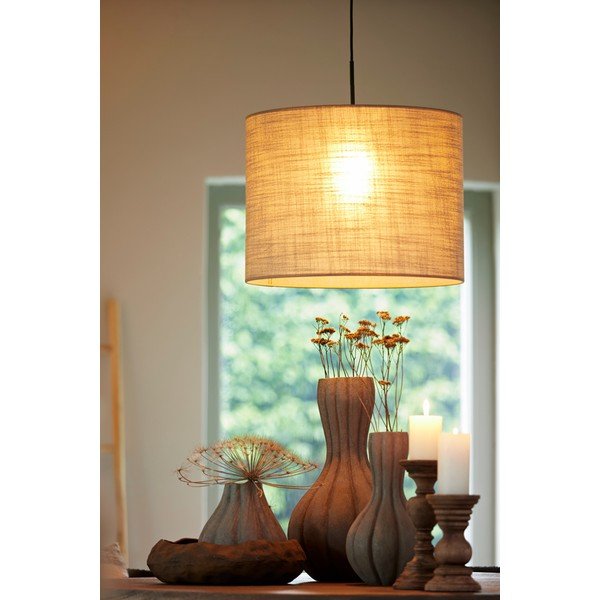 Béžové stínidlo ø 50 cm Caden – Light & Living-image-1