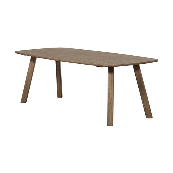 Jídelní stůl z dubového dřeva 100x220 cm Tablo – WOOOD-image-2