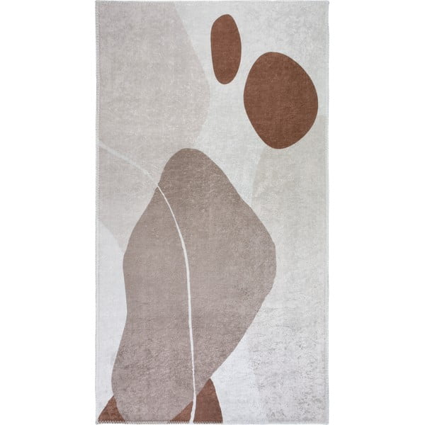 Krémový pratelný koberec 120x180 cm Sandy Rocks – Vitaus