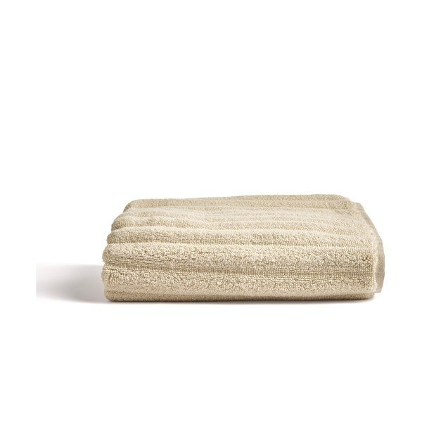 Béžový froté bavlněný ručník 50x90 cm Navira – Kave Home