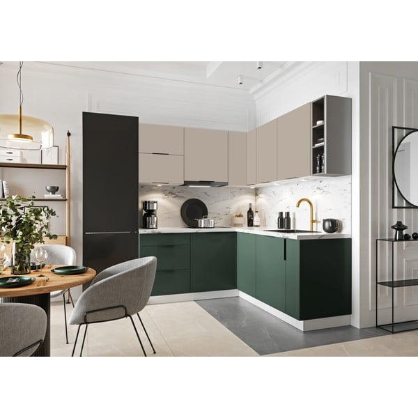 Vysoká kuchyňská skříň na vestavnou lednici (šířka 60 cm) Rowan – STOLKAR-image-1