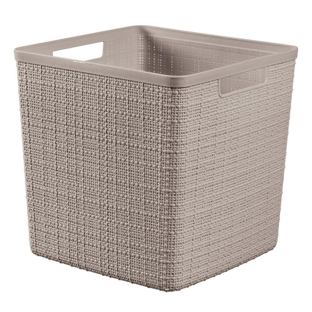 Úložný plastový košík 28x28x27 cm Jute – Curver