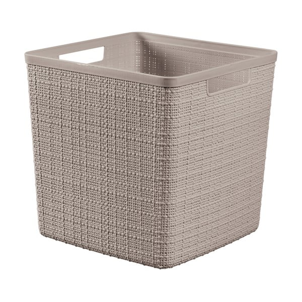 Úložný plastový košík 28x28x27 cm Jute – Curver
