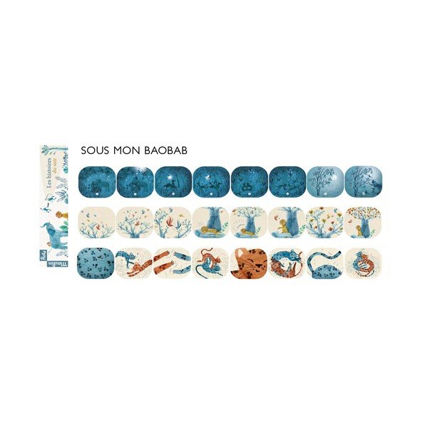 Promítací pohádky Moulin Roty Zvířátka pod baobabem-image-1