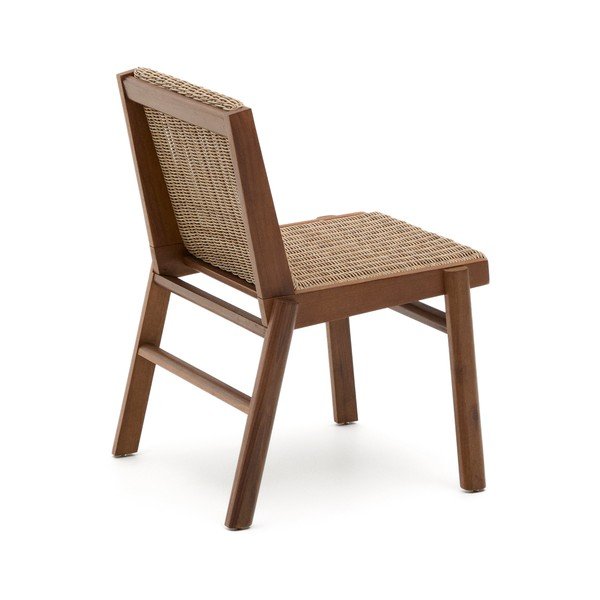 Dřevěná zahradní židle v přírodní barvě Itani – Kave Home-image-3