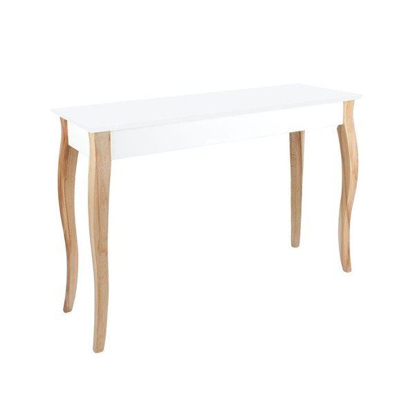 Odkládací konzolový stolek Dressing Table 105x74 cm, bílý-image-1