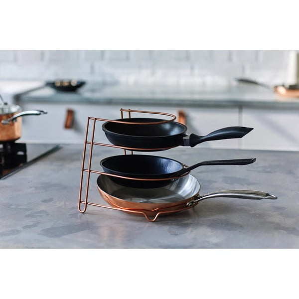 Stojan na pánve v měděné barvě Metaltex-image-1