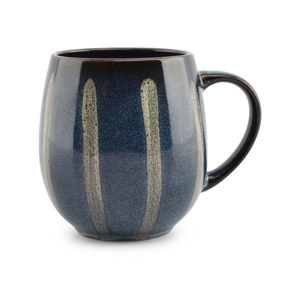 Modrý kameninový hrnek 430 ml Muggies – Salt&Pepper