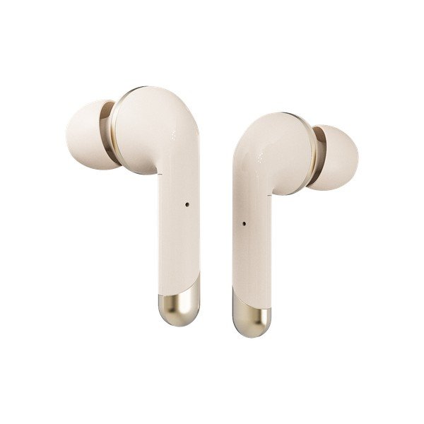 Bezdrátová sluchátka ve zlaté barvě Happy Plugs Air 1 Plus In-Ear-image-1