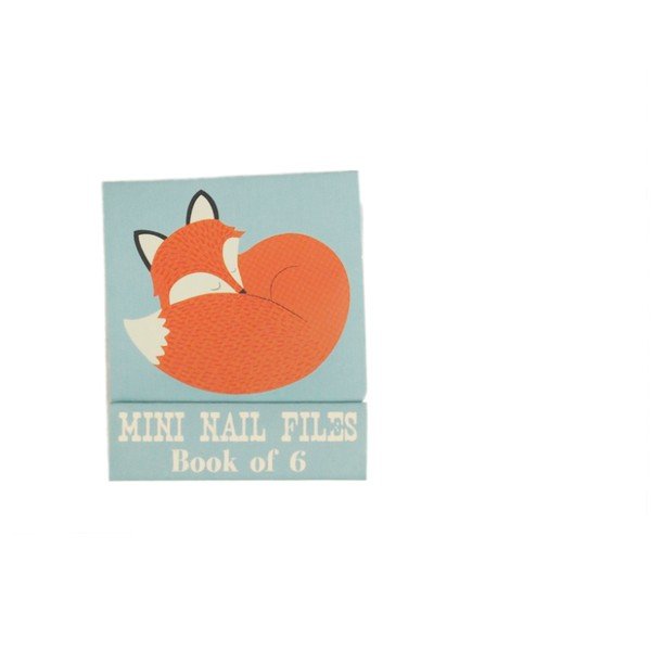 Sada 6 mini pilníčků na nehty Rex London Rusty The Fox-image-2