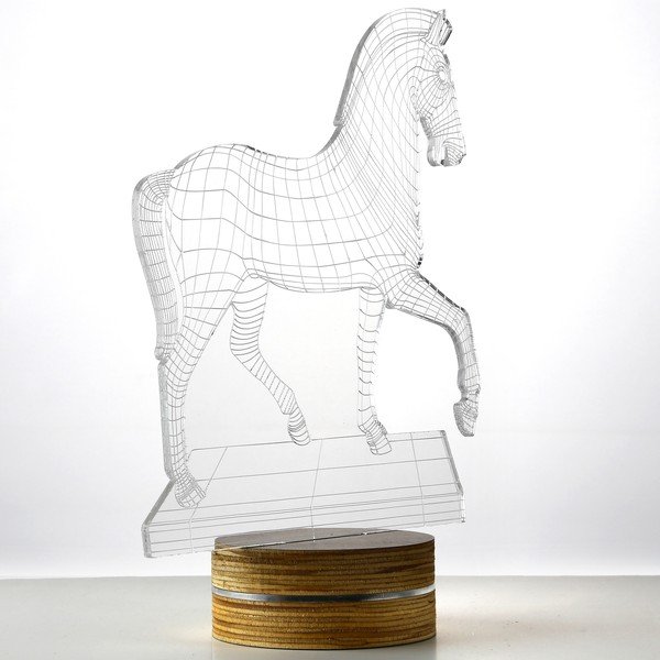 3D stolní lampa Big Horse-image-1