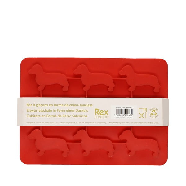 Silikonová forma na led Sausage Dog – Rex London-image-2