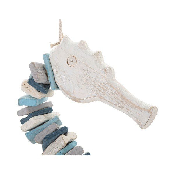 Dřevěná nástěnná dekorace 22x55 cm Sea Horse – Mauro Ferretti-image-2
