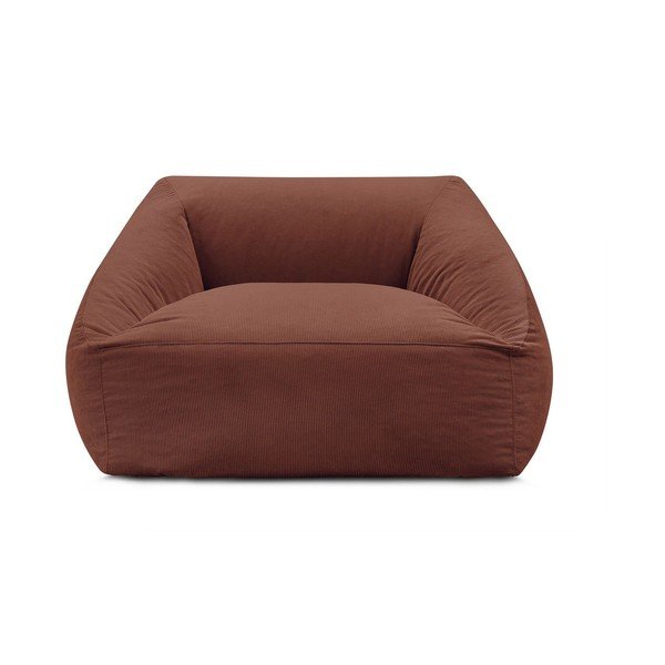 Oranžový manšestrový sedací vak Lilibet – Bobochic Paris-image-3