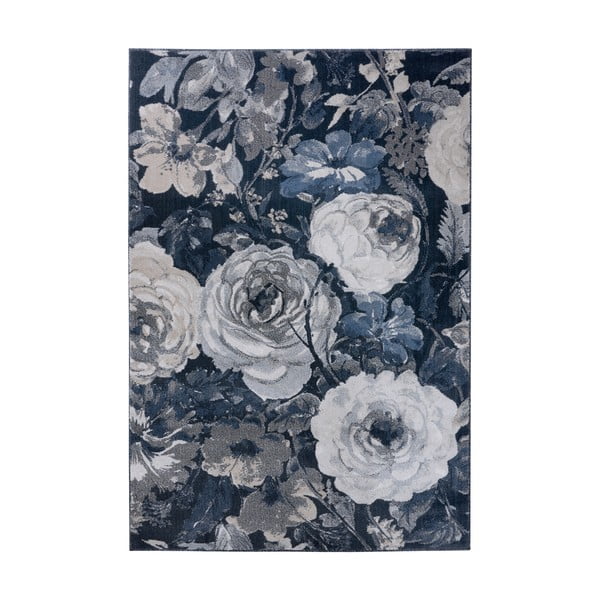 Tmavě modrý koberec Mint Rugs Peony, 120 x 170 cm