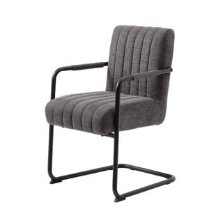 Tmavě šedá jídelní židle Trout – Unique Furniture