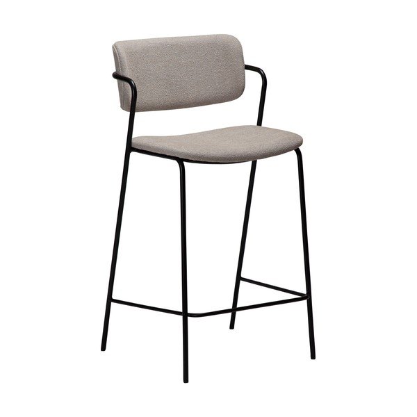 Béžová barová židle (výška sedáku 67,5 cm) Zed – DAN-FORM Denmark