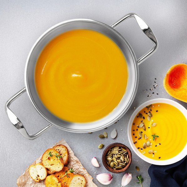 Nerezový kastrol s pokličkou 3 l Venice – Orion-image-2