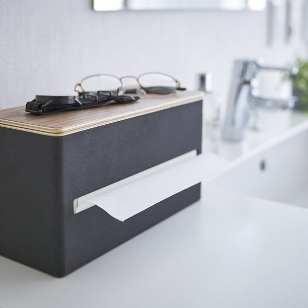 Kovový box na kapesníky Rin – YAMAZAKI-image-4