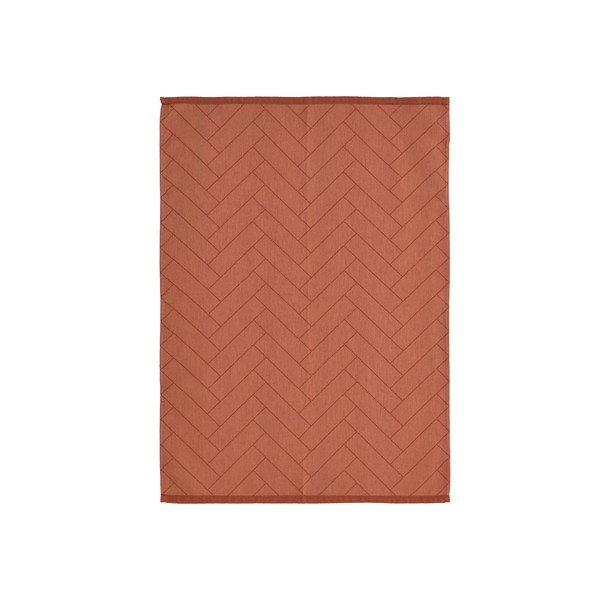 Červená kuchyňská utěrka z bavlny Södahl, 50 x 70 cm-image-3