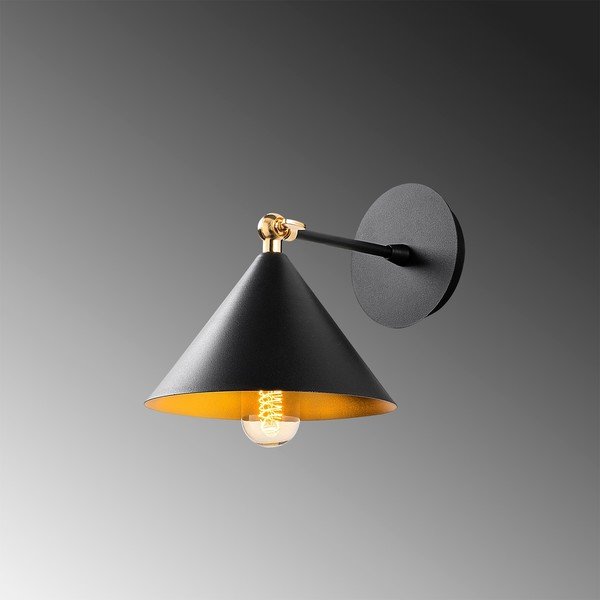 Černé nástěnné svítidlo Berceste – Opviq lights-image-3