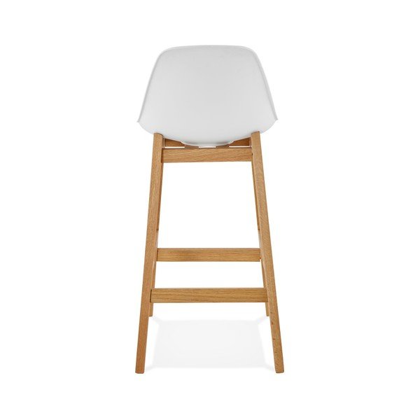 Bílá barová židle Kokoon Elody, výška 86,5 cm-image-1