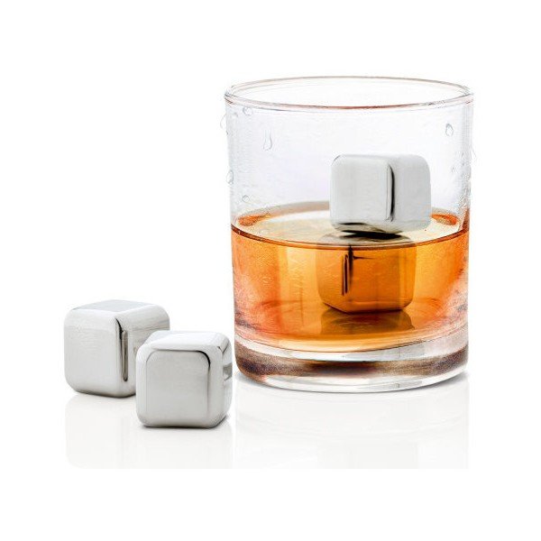 Chladicí kostky v sadě 4 ks z nerezové oceli Lounge – Blomus-image-3