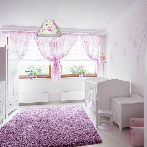 Bílé dětské svítidlo ø 35 cm Tria – Squid Lighting-image-1