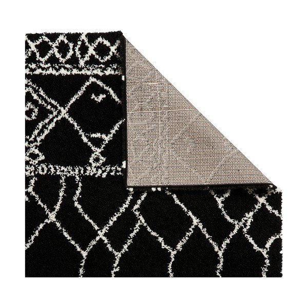 Černý koberec Think Rugs Scandi Berber, 200 x 290 cm-image-1