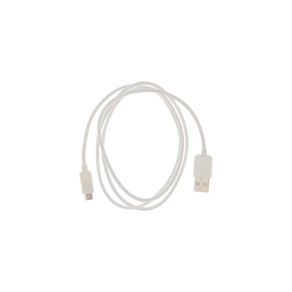 Micro-USB kabel, bílý