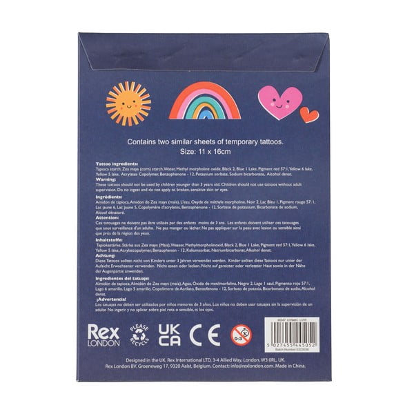 Dětské tetování Cosmic Love – Rex London-image-3