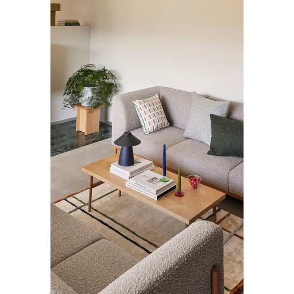 Odkládací stolek v dekoru dubu 35x35 cm Straight – Hübsch-image-4