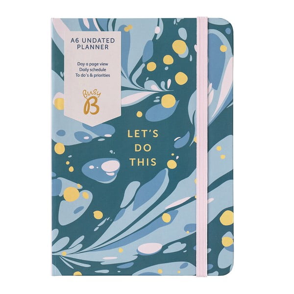 Nedatovaný diář 384 str. Pine Marble – Busy B-image-2