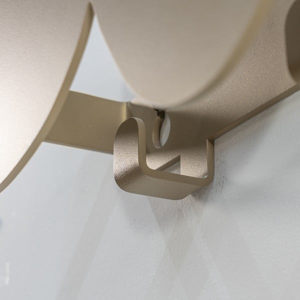 Béžový kovový nástěnný věšák 58 cm Tumulo – Spinder Design-image-4