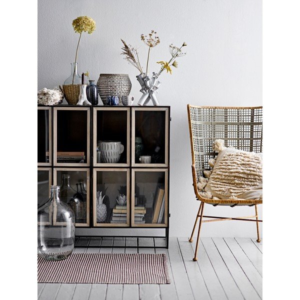 Bílý kameninový svícen Bloomingville Stump-image-1