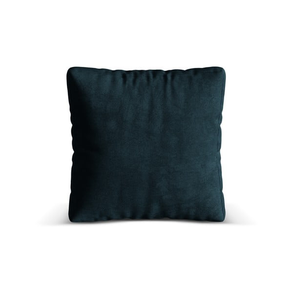 Tmavě modrý polštář k modulární pohovce z textilie bouclé Martina – Micadoni Home