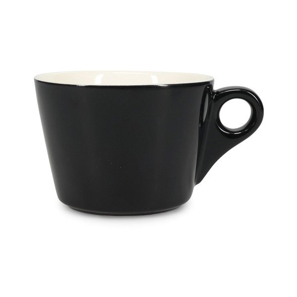 Černý porcelánový šálek na latte 280 ml Barista – BonBistro