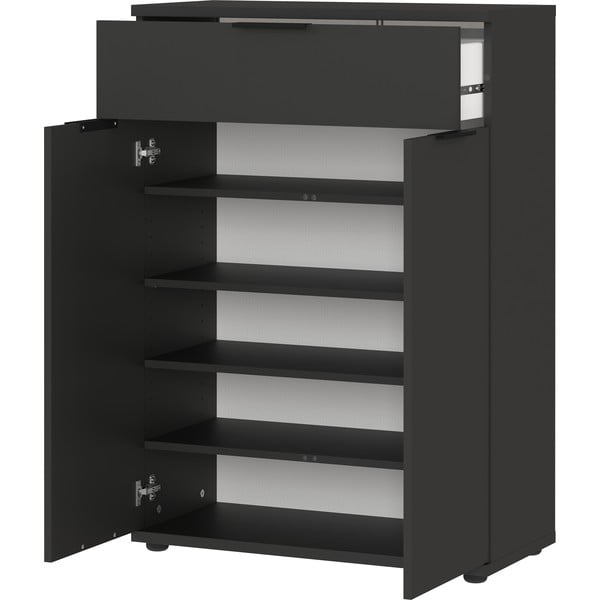 Antracitový botník se šuplíky Stanton – Germania-image-3