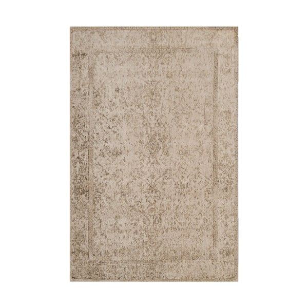 Pískový vlněný koberec Canada, 160x230cm