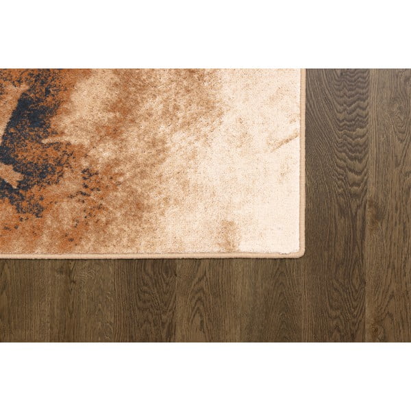 Vlněný koberec 133x180 cm Burst dark beige – Agnella-image-3